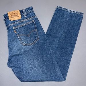 Vintage Levi’s 505 Orange Tab Denim Jeans